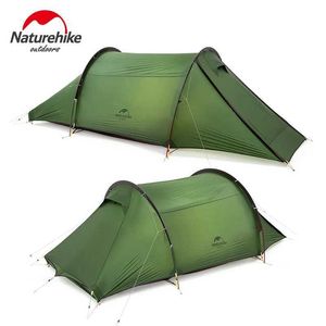 Tende e rifugi naturale HIKE Nuova tenda tunnel Tenda a 2 persone 20d impermeabile in campeggio all'aperto di 4 stagioni una stanza 2,6 kg di viaggi portatile Ultralight UltraLight Travelq240511