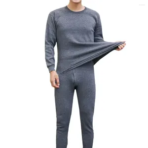 Men's Thermal Underwear 2024 Man Thermo Cotton Undershirts Men Long Johns Base Winter Bottoms Warm Suit Tight Tops