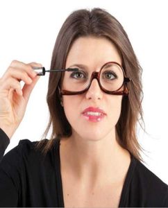 Sonnenbrillen Leser Vergrößern Make -up -Brillen Augen -Make -up -Brille Flip Down Objektiv falten kosmetische Frauen Lesen 250sunglasse3860081