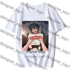 Camisa de anime de verão camisetas para homens camisas femininas t camisetas designers camisetas covões de algodão Man S man shirt Casual Luxurys Rouse Street Slim Fit Shorts Manga JoJo 6d5E