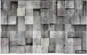 Wallpapers Grey Brick Modern Wallpaper For Living Room 3d Murals