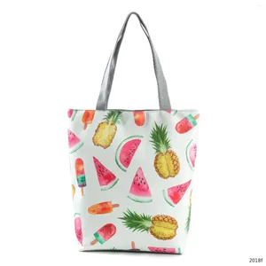 Bag Miyahouse Women Pineapple Design Tote Large Capacity Fashion Fruit Print Student Shoulder Carrying A Schoolbag Wholesal