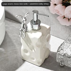 Płynna dozownik mydła 2PCS Ręcznie pralnia subtelne butelki ceramiczne butelki szampon