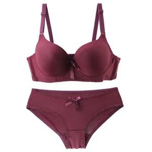 BRAS SETS 2022 NYA SEXY 34/75 36/80 38/85 40/90 42/95 BC CUP BRAS SET FÖR KVINNA BRASSIERE PANTIES PROSE UP UPPER PLUS STORLEK LINGERIE Y240513