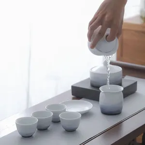 Teaware Sets Vintage 6 Persons Tea Set Party Traditional Mug Teapot Services Ceremony Matcha Portable Juego De Te