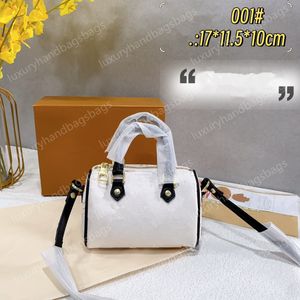 borse borse da design borse cuscinetto sacca copia bianca da 17 cm borse da borse di borse borse da borse di lettere in pelle