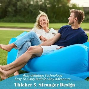 Partyversorgungen Trend Outdoor -Produkte schnell verblüffender Luftsofa Bett gut Qualität Schlafsack aufblasbarer AirCouch für Picknicks Garten