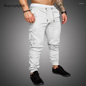 Pantaloni maschili in stile safari cargo quattro stagioni dieci colori pantaloni solidi casual uomini anali lunghipance maschile m-5xl hz-1516