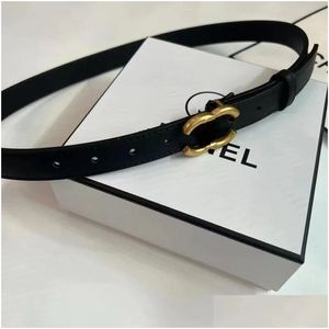 Belts Classic Designer Woman Belt Women Fashion 2.5Cm Width 6 Colors No Box With Dress Shirt Designers Drop Delivery Accessories Otgcz