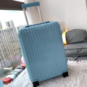 Designer Fashoin Boxs de luxo Balugges Bagags Bag de viagem Transporte de luxo em bagagem com rodas Abertura frontal Rolling Senha