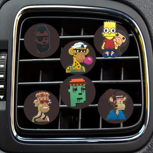 Other Interior Accessories Trendy Monkey Cartoon Car Air Vent Clip Clips Freshener Decorative Conditioner Outlet Per Bk Drop Delivery Ot4Uu