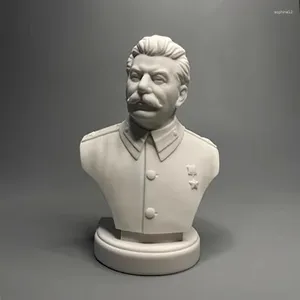 Figuras decorativas Modelo Stalin-Soviético Figura Escultura Great Office Study Wine Cabinet Art Decoração