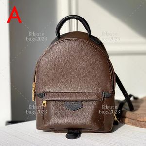 20A Mirror mass adjustable backpack Designer MINI Backpack fashion printing Shoulder backpack With Box L001