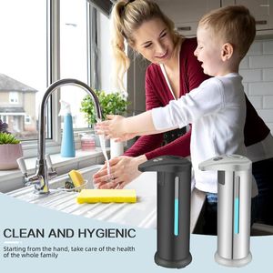 Dispensatore di sapone liquido Sostituzione intelligente Soaps Contenitore alimentato a batteria per toilette