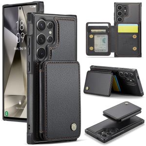 2in1 portafoglio portafoglio per portate per carta staccabile per Samsung Galaxy S24 Ultra S23 S22 S21, copertura del telefono RFID Blocking Magnetic Flip Kickstand