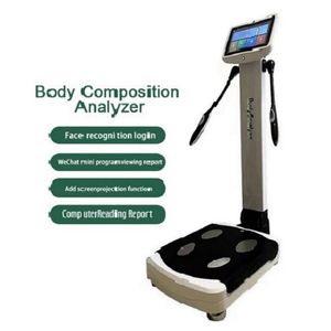 Análise do corpo da fitness de saúde 3D Composição de composição corporal Analisador de gordura de peso Análise elementar de dispositivo de composição corporal Analisador de beleza Equipamento de beleza