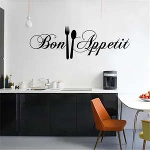 Adesivos de janela parede diy garfo removível decalque familiar adesivo doméstico mural decoração decoração decoração papel tapiz tapiz autoadhesivo