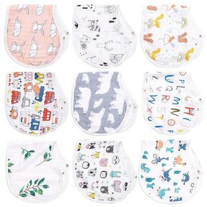 Bibs Burp Cloths Baby bib feeding solid food comfort Saliva towel newborn cartoon apron baby bib fashion different styles Burp fabric d240513