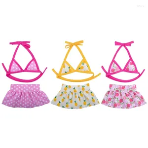 Dog Apparel Fashion Puppy Swimsuit 2-Pieces Swimming Wear Skirt Dogs Summer Dress Clothes