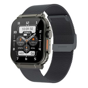 Novo A70 Smartwatch com comunicação Bluetooth, reprodução de música local, freqüência cardíaca multi exercícios, pressão arterial, mão inteligente