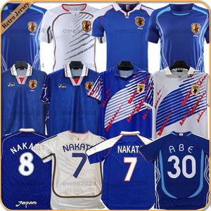 Nakata Japan Retro Soccer Jerseys Vintage 1994 1998 99 2000 2006 Soma Akita Okano Kawaguchi 2002 Classic Football Shirt Kazu Hattori Long Short Sleeve