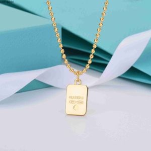 Pendant Necklaces S925 Silver long beads chain shield designer pendant necklace for women 18K gold luxury brand elegant sweater necklaces jewelry gift