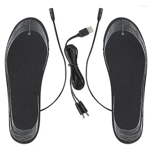Carpets Electric Foot Warmer Have Warm Feet On Winter Adjustable USB Rechargeable Heated Insoles Can Be Cut For Hunting Working Skiing