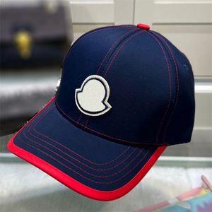 Monclair Canvas 야구 모자 디자이너 모자 남자 남성용 모자 장착 된 캡 조절 가능한 햇살 자수 모자 보닛 카퀴 트
