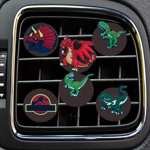 Other Interior Accessories Jurassic World 18 Cartoon Car Air Vent Clip Clips Freshener Conditioner Conditioning Outlet Per Diffuser Dr Otxvx