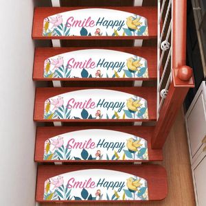 Halılar 13 adet merdiven basamaklı paspaslar tutkalsız kendi yapışkanlı ev zemin kaymaz halı pvc