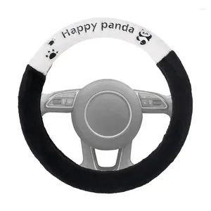 Tampa do volante Tampa capa difusa PANDA PANDA NONSLIP UNIVERSAL DIREITO DE AUTO RESPONDIDADE- ACCEESORIESS