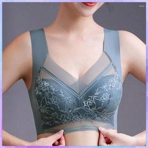 Women's Tanks Sexy Lace Bras Ladies Tank Tops For Women & Camis Sports Push Up Seamless Basic Crop Tube Top With Cups Bh Pad Vest
