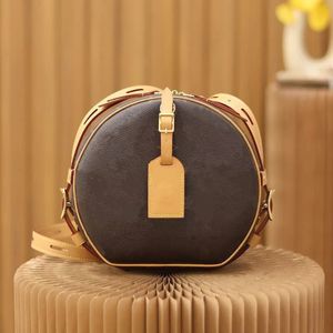 2024 new 5A BOITE CHAPEAU SOUPLE Women Purse Handbags Round Mini Bag Woman Luxury Designer Shoulder Bag Top Quality bags Tote Genuine Leather Crossbody Bags