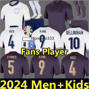 England Fußball -Shirt Euro 24 25 Fußball -Shirt Bellingham Fußballtrikot