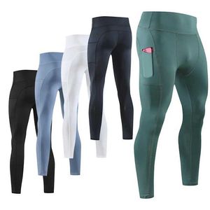 Erkek pantolon spor salonu erkek fitness koşu pantolon spor sıkı bacaklar yavaş çalışıyor sıkı sıkıştırma pantolon lycra spor pantolon y240513