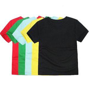 12 Farben Mädchen Stoff Jungen Solid T -Shirts Kinder Kurzärmele Baumwolle T -Shirt Kinder Sommer -T -Shirts Baby Tops für 214 Jahre 240511