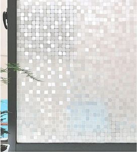 Adesivi per finestre CottonColour Classic Mosaico statico statico Film senza colla adeguato europeo decorazione per la casa 45/60/70 cm