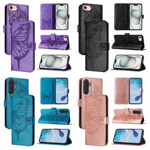 Samsung M62 M55 M15 x Kapak 7 6 5 M34 M54 M14 M52 M32 M53 M33 iPhone SE 4 SE4 PU Deri Kimlik Kartı Yuvası Cilt Moda Çiçek Tutucu Flip Cover Tecesi