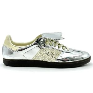 2024 Designerskor Leopard Print Originals Country OG Wales Bonner Vintage Trainer Low Sneakers Non-Slip Outsole Fashionable Classic Men Women Casual Shoes