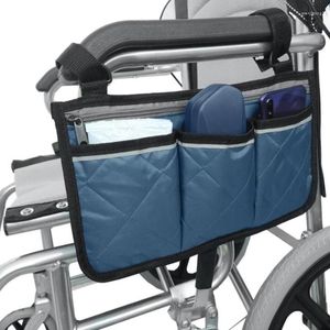 Storage Bags Wheelchair Armrest Side Bag Portable Pocket Pouch For Most Walking Wheels And Mobile Equipment Accessories