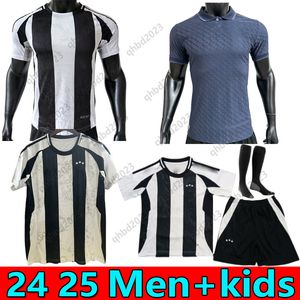 S-4XL Fan Fans Player Chiesa Soccer Jerseys Juventuss Di Maria 2024 2025 Home Away Milik Vlahovic Kean Pogba McKennie Locatelli Top Jerseys 24 25 Men Kean Kids Kits Unifor