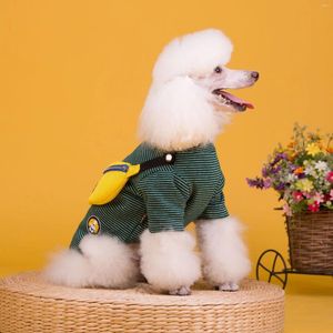 Abbigliamento per cani abiti da cucciolo di costume da pet morbido caglie traspirabili camicie per abiti da abbigliamento