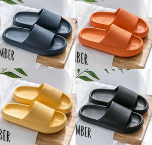 2024 Slippers for Men Women Women Color Solid Hots Baixa macia preta branca de marfim para masculino Multis Womens Sapatos Treinadores de Sapatos Gai-7865