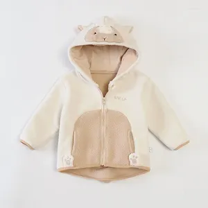 Jackets Spring Autumn Cute Baby Boys Girls Coats Cartoon Animal Hoodies Jacket For Kids Sweatshirt Children Windbreaker Outerwear