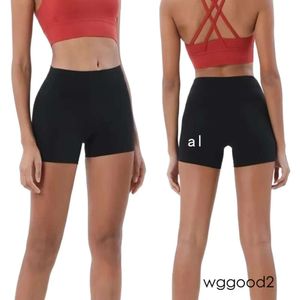 2024 Alolulu Yoga Lu leggings shorts mulheres roupas esportes lady esportes triplos calças de Yoga Ladies Exercício Fiess Desgas