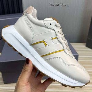 H Ayakkabı Lüks Tasarımcı H Markası H Sneaker Minimalist Sıradan Spor Ayakkabıları Serin Serisi Retro Elemanları Çağdaş Moda Tasarımları ile Birleştiriyor Çift Spor Ayakkabı 266