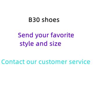 Löpskor B30 designer skor sportskor sneakers tränare casual skor kvinnor skor män skor utomhusskor från kontoret sneaker lyxskor stor storlek47