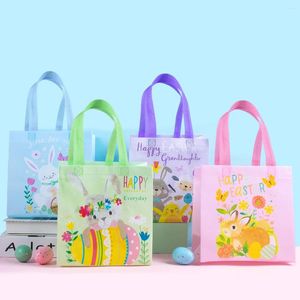 Gift Wrap Easter Decoration Bags Cartoon Candy Packaging Favors Bag Kids Shopping Supplies