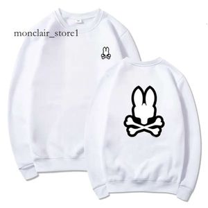 Psychological Bunny Hoodie Men Hoody Pullover warmer Pullover Buchstaben gedruckt Langarm Kapuze-Sweatshirts Herren lässiger Psychol Bunny Kleidung S-XXXL 9153