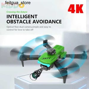 Drones Conusea 0677 RC DRONE 4Kデュアルカメラプロフェッショナル折りたたみRCヘリコプター障害物回避wifi fpv High Holding Gift Toy S24513